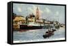 Künstler Kingston Hull, North Eastern Railway Dock-null-Framed Stretched Canvas