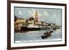 Künstler Kingston Hull, North Eastern Railway Dock-null-Framed Giclee Print