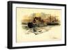 Künstler Litho Nath, F., Eisbrecher Mit Begleitschiff-null-Framed Giclee Print