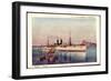 Künstler Messageries Maritimes, Paquebot Tourane-null-Framed Giclee Print