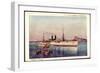 Künstler Messageries Maritimes, Paquebot Tourane-null-Framed Giclee Print