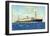 Künstler Norddeutscher Lloyd Bremen, Dampfer Potsdam-null-Framed Giclee Print