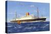 Künstler Norddeutscher Lloyd, Dampfer Scharnhorst-null-Stretched Canvas