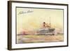 Künstler Oliver, R., Nelson Lines, Steamer-null-Framed Giclee Print