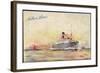 Künstler Oliver, R., Nelson Lines, Steamer-null-Framed Giclee Print