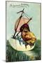 Künstler Präge a Joyous Easter, Chick, Sailor, Egg-null-Mounted Giclee Print