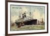 Künstler Red Star Line, S.S. Arabic-null-Framed Giclee Print