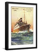 Künstler Red Star Line, Triple Screw Belgenland-null-Framed Giclee Print