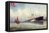 Künstler S.S.Cedric, White Star Line, Dampfer, Tuck-null-Framed Stretched Canvas