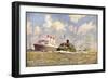 Künstler Schmidt, R., Dampfer Cap Polonio Im Hafen-null-Framed Giclee Print