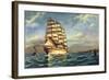 Künstler Segelschiff, Kutter, Segelboote-null-Framed Giclee Print