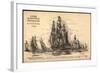 Künstler Segelschiff, Révolution, Napoléon I, Vaisseau-null-Framed Giclee Print