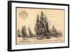 Künstler Segelschiff, Révolution, Napoléon I, Vaisseau-null-Framed Giclee Print