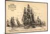 Künstler Segelschiff, Révolution, Napoléon I, Vaisseau-null-Mounted Giclee Print