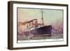 Künstler Stöwer, United States Lines, S.S. Leviathan-null-Framed Giclee Print