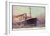 Künstler Stöwer, United States Lines, S.S. Leviathan-null-Framed Giclee Print