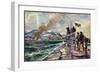 Künstler Stöwer, W., U Boot,Beschießung,Alexandrowsk-null-Framed Giclee Print