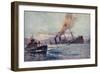 Künstler Stöwer, W., U Boot, Truppentransportdampfer-null-Framed Giclee Print