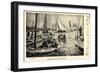 Künstler Stöwer, Willy, Berlin, Segelsaison, Boote-null-Framed Giclee Print