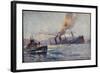 Künstler Stöwer, Willy, Deutsches U Boot, Mittelmeer-null-Framed Giclee Print