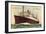 Künstler United States Lines, S.S. Washington-null-Framed Giclee Print