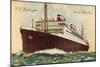 Künstler United States Lines, S.S. Washington-null-Mounted Giclee Print