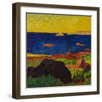 Kueste Bei Carantec, 1905/06-Alexej Von Jawlensky-Framed Giclee Print