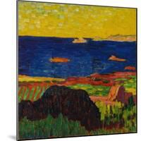 Kueste Bei Carantec, 1905/06-Alexej Von Jawlensky-Mounted Giclee Print