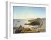 Küste bei Syrakus. 1861-Andreas Achenbach-Framed Giclee Print