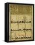 Kufic Manuscript, Mashad Shrine Library, Iran, Middle East-Harding Robert-Framed Stretched Canvas