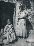 Kabyle women at the door of their dwelling near the Mediterranean coast, Algeria, 1912.-Kuhn-Photographic Print