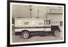 Kuhner Packing Company Truck-null-Framed Art Print