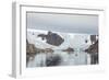 Kujatdeleq Glacier, Prins Christian Sund, southern Greenland, Polar Regions-Tony Waltham-Framed Photographic Print