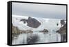 Kujatdeleq Glacier, Prins Christian Sund, southern Greenland, Polar Regions-Tony Waltham-Framed Stretched Canvas