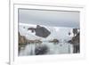 Kujatdeleq Glacier, Prins Christian Sund, southern Greenland, Polar Regions-Tony Waltham-Framed Photographic Print