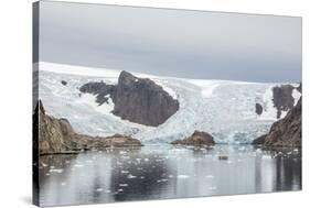 Kujatdeleq Glacier, Prins Christian Sund, southern Greenland, Polar Regions-Tony Waltham-Stretched Canvas