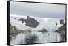 Kujatdeleq Glacier, Prins Christian Sund, southern Greenland, Polar Regions-Tony Waltham-Framed Stretched Canvas