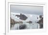 Kujatdeleq Glacier, Prins Christian Sund, southern Greenland, Polar Regions-Tony Waltham-Framed Photographic Print