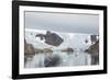 Kujatdeleq Glacier, Prins Christian Sund, southern Greenland, Polar Regions-Tony Waltham-Framed Photographic Print