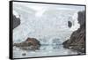 Kujatdeleq Glacier, Prins Christian Sund, southern Greenland, Polar Regions-Tony Waltham-Framed Stretched Canvas