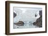 Kujatdeleq Glacier, Prins Christian Sund, southern Greenland, Polar Regions-Tony Waltham-Framed Photographic Print