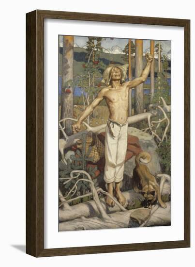 Kullervo's Curse-Akseli Gallen-Kallela-Framed Giclee Print