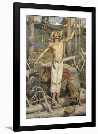 Kullervo's Curse-Akseli Gallen-Kallela-Framed Giclee Print