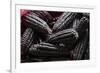 Kulli black Incan corn cobs, San Pedro Market, Cusco, Peru-David Wall-Framed Photographic Print