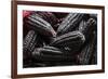 Kulli black Incan corn cobs, San Pedro Market, Cusco, Peru-David Wall-Framed Photographic Print