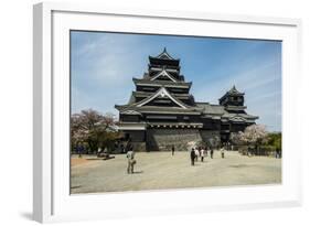 Kumamoto Japanese Castle, Kumamoto, Kyushu, Japan, Asia-Michael Runkel-Framed Photographic Print