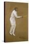 Kumar Shri Ranjitsinhji (1872-1933), 1905-Albert Chevallier Tayler-Stretched Canvas