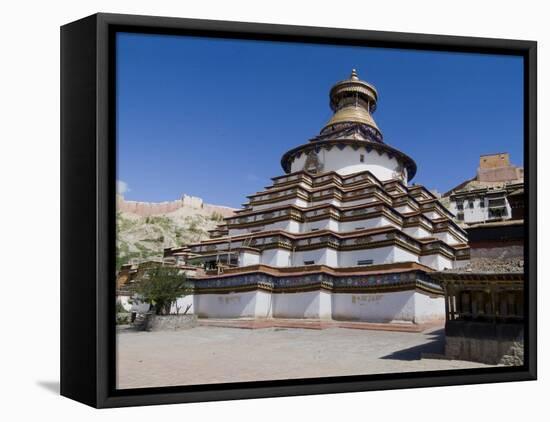 Kumbum, Gyantse, Tibet, China-Ethel Davies-Framed Stretched Canvas