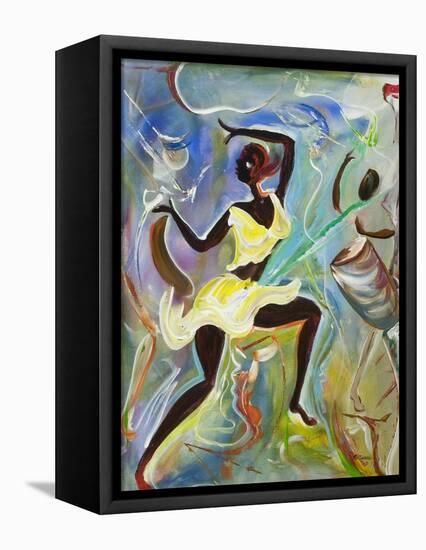 Kumina-Ikahl Beckford-Framed Stretched Canvas