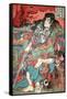 Kumonryu Shishin-Kuniyoshi Utagawa-Framed Stretched Canvas